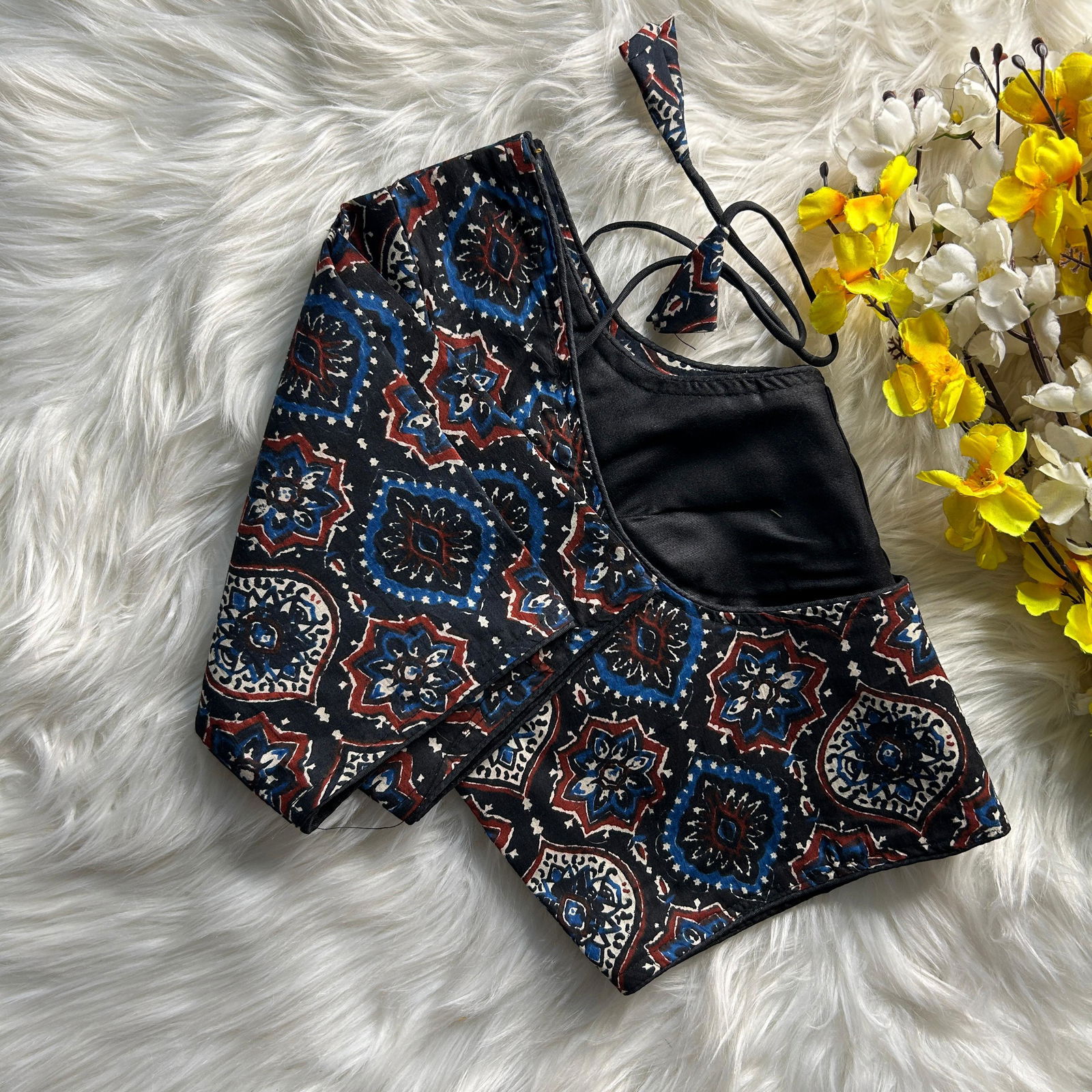 Ruhi Fashion 006 Printed Pure Cotton Blouse Exporters in India
